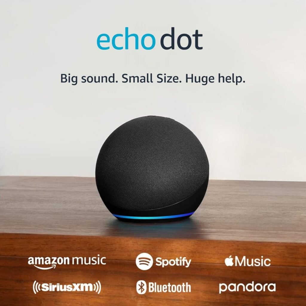 2025 Echo Dot 5th Gen Smart Speaker Charcoal Amazon 2025 Echo Dot 5th Gen Smart Speaker Charcoal Amazon
